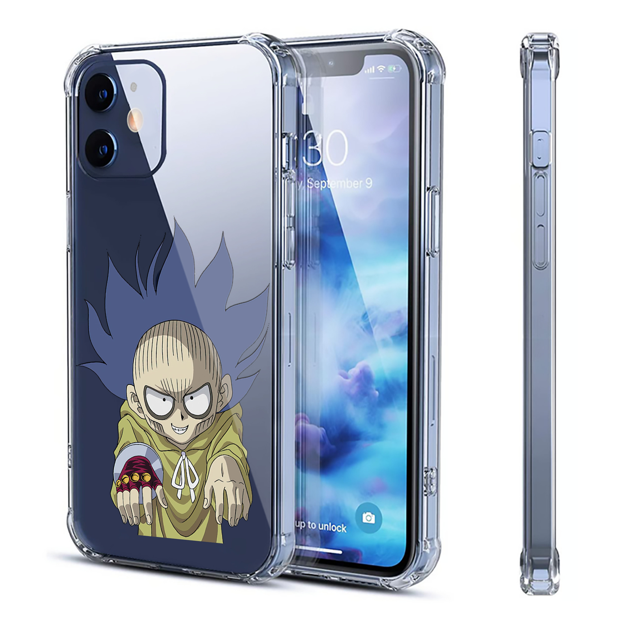 （画像用） 遊☆戯☆王 Yu-Gi-Oh! 【iPhone 12シリーズ対応】透明スマホケース（クリアソフトケース）